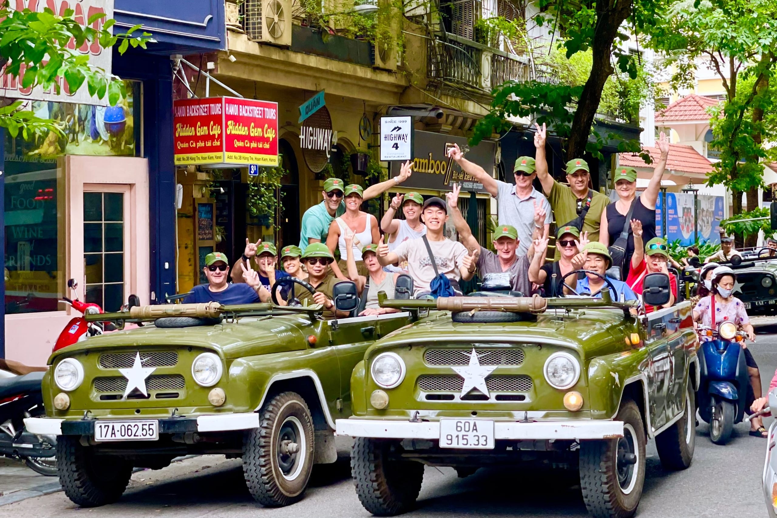HANOI JEEP TOURS: FOOD + CULTURE + SIGHT + FUN IN VIETNAM PEOPLE’S ARMY LEGEND JEEP: HJA1